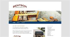 Desktop Screenshot of bentsonprinting.com